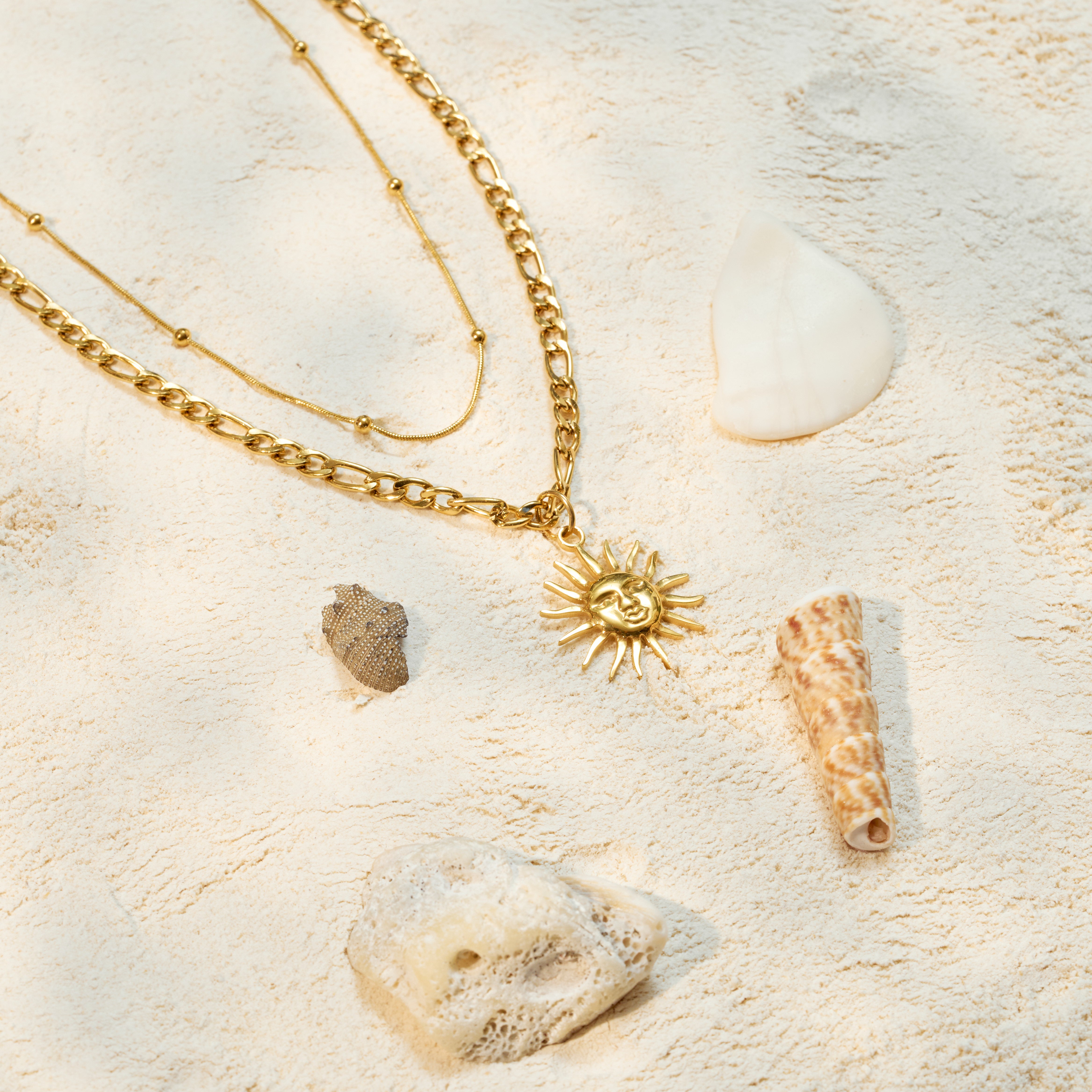 Sun set necklace