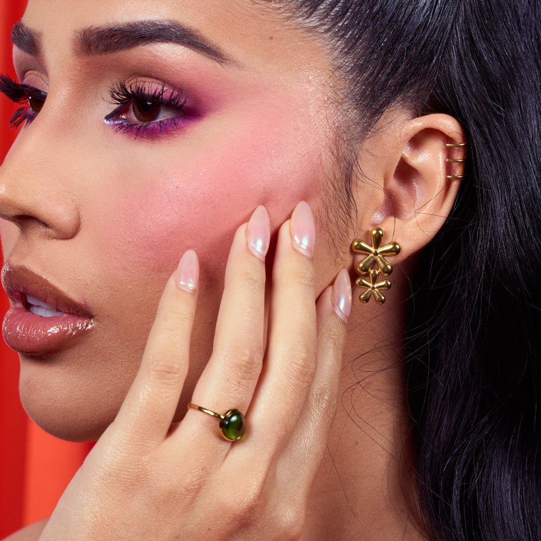 Camelia Earrings