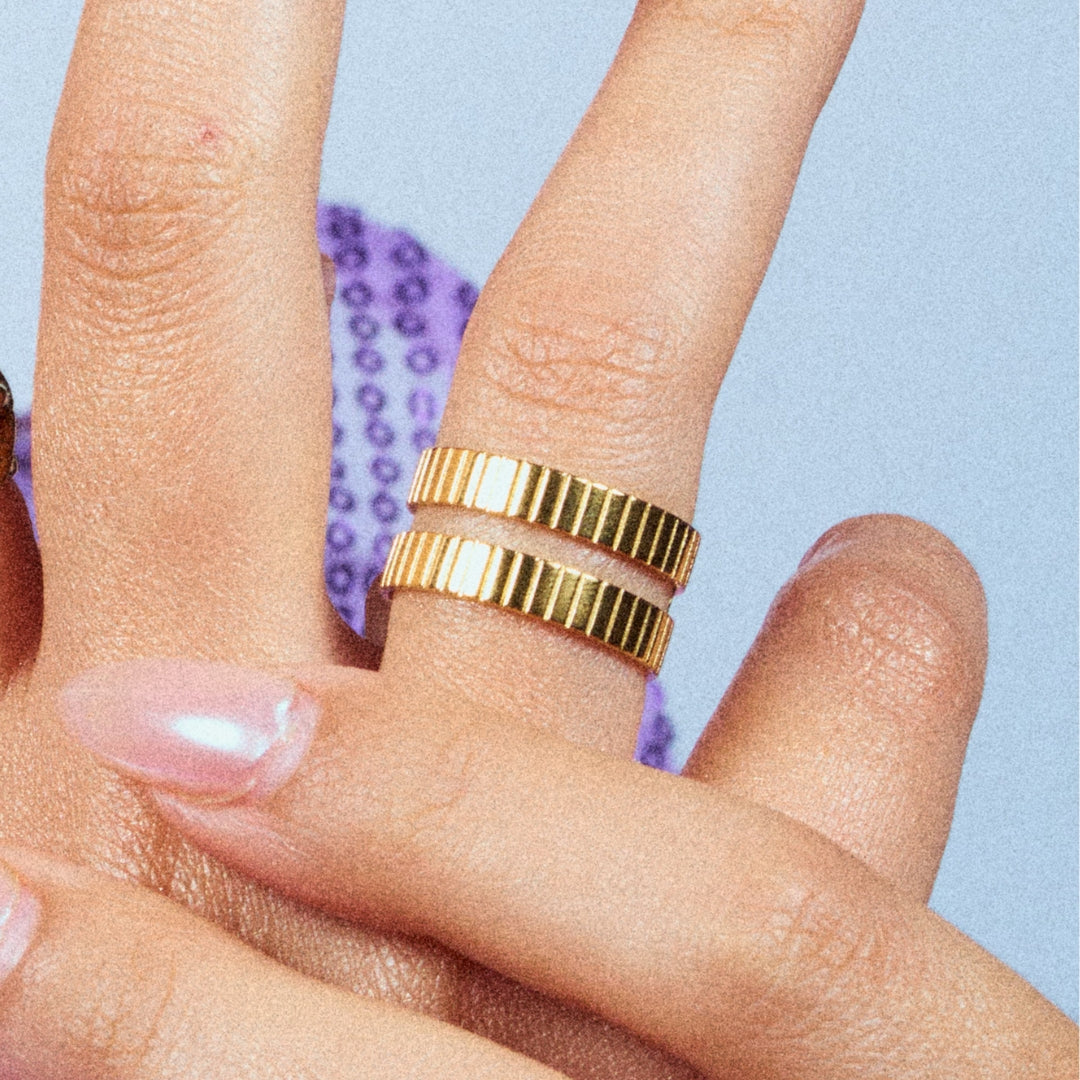 Double Gold Ring