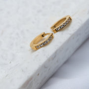 Eternity Hoop Earrings